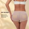 Women Seamless Low Waist Breathable Ribbed Solid Color Safety Underwear Panties