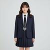 Rhinestone Pearls Tie Black Decoration Shirt Tie Temperament Hand-beaded Long Necktie  Students