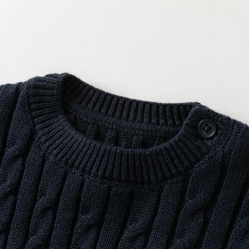 DAVE & BELLA Boys' Cable Knit Winter Pullover Sweater