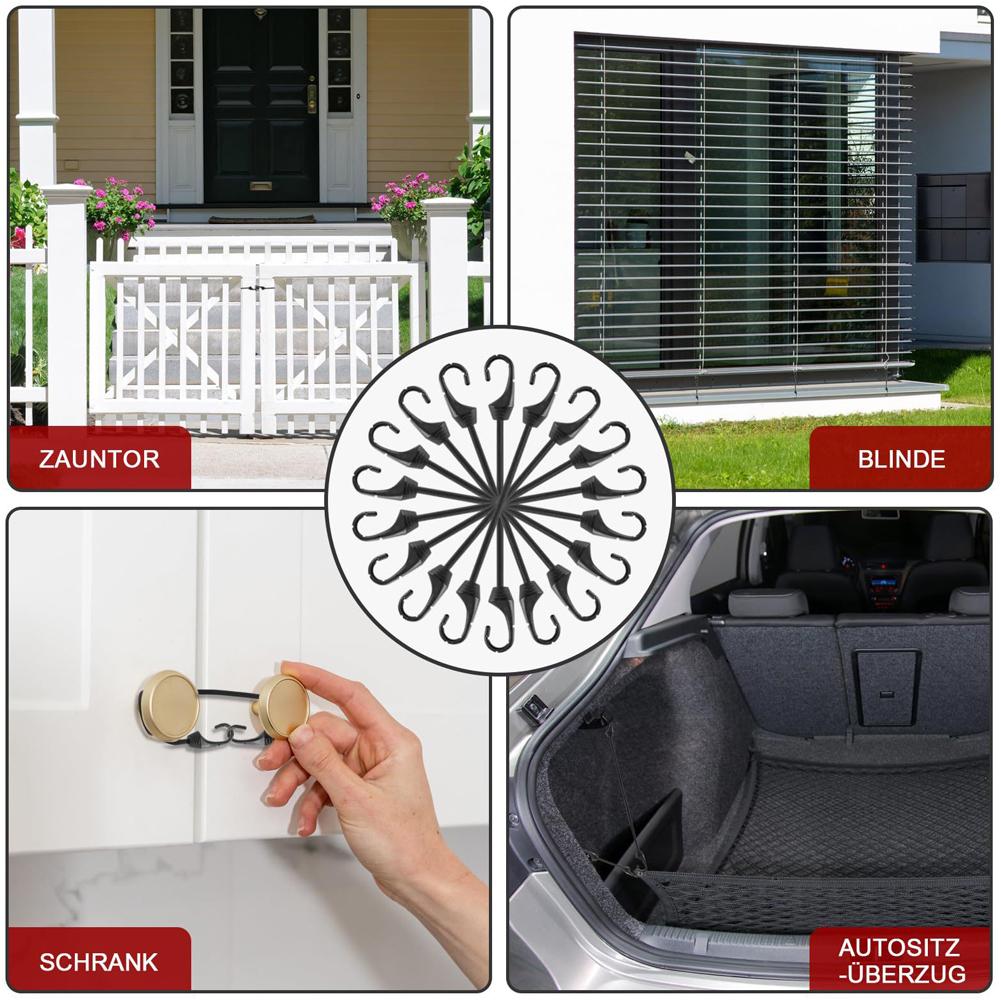 Motorcycle Elastic Luggage Rope Multi Functional Bundling Strap with Hooks High Quality Wear Resistant for Home Outdoor Bicycle