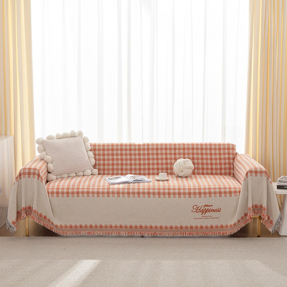 Positioning Flower Sofa Towel, Simple Modern Chenille Sofa Cover, All-season Universal All-purpose Cover, Dust Cover