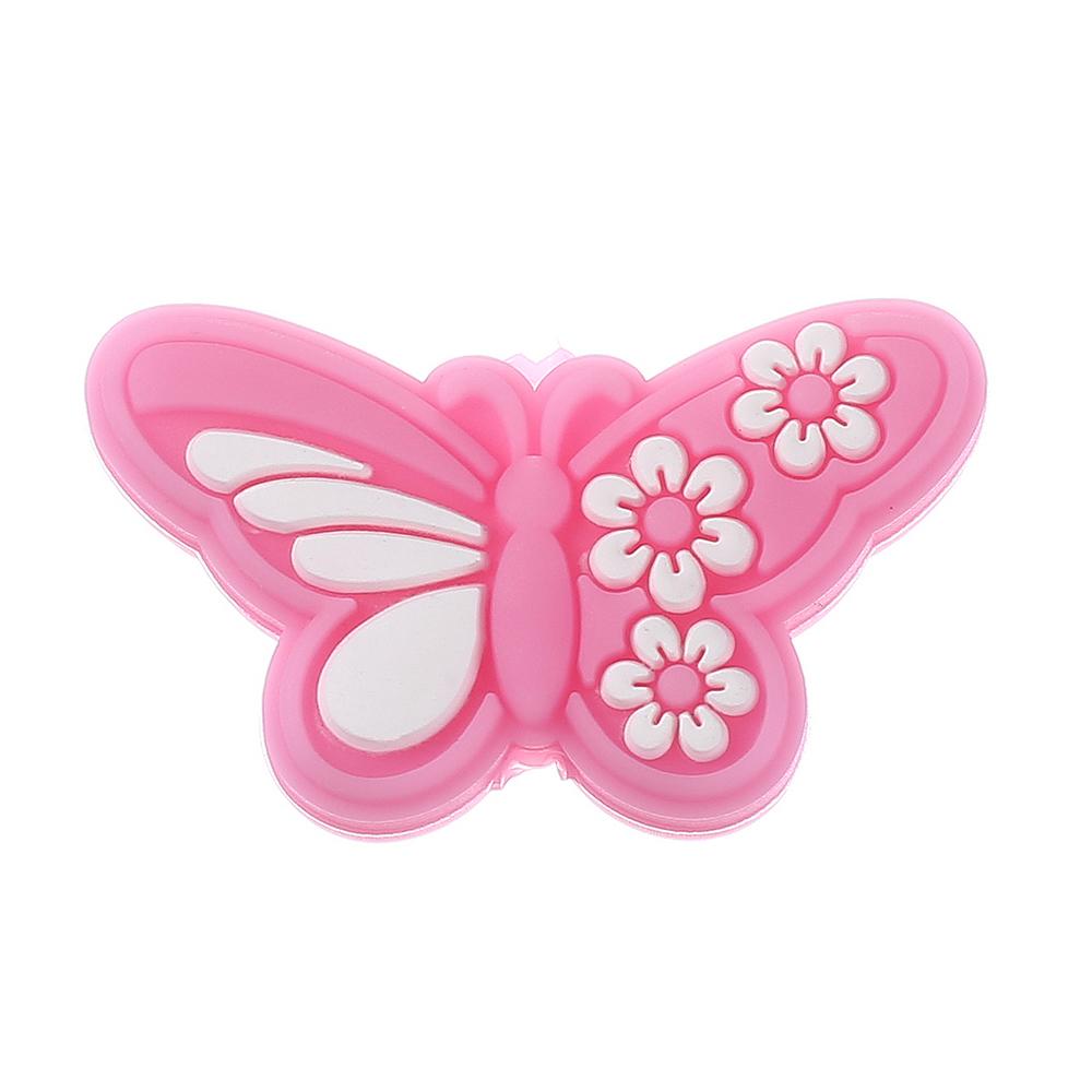 10Pcs 19x32mm Cartoon Butterfly Silicone Beads Food Grade Teether Bead For Jewelry Making DIY Pacifier Chain Necklace Bracelet