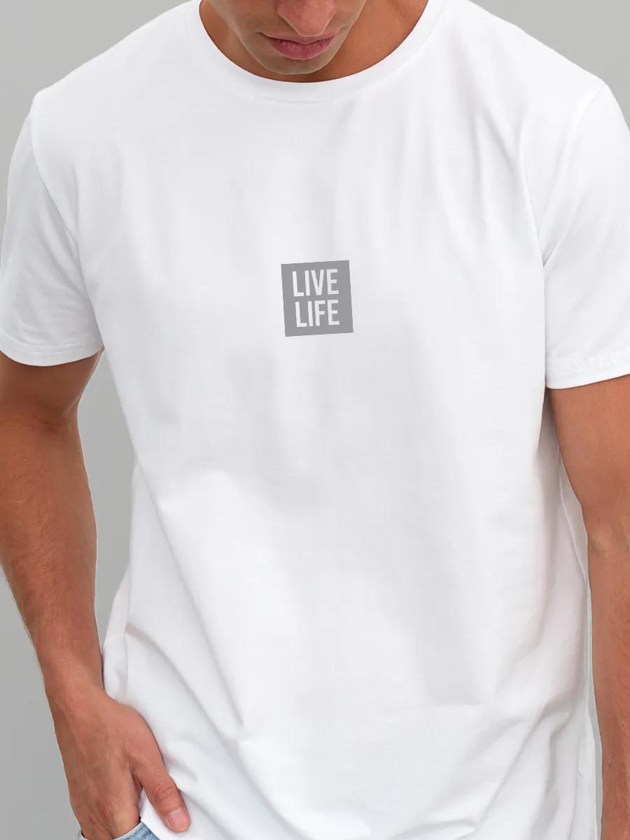 White oversized T-shirt with bear M