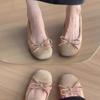 Retro Style High-heel Low-cut Women's Shoes with Breathable Soft Soles