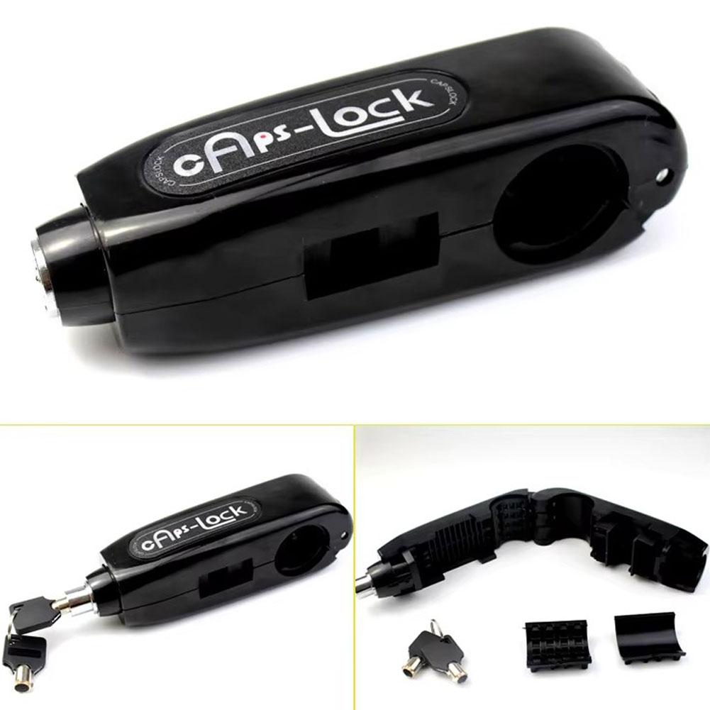 Motorcycle Handlebar Lock No Alarm High-precision Lock Pvc Waterproof Anti-theft Core Colors Heat-resistant Multiple G0f7