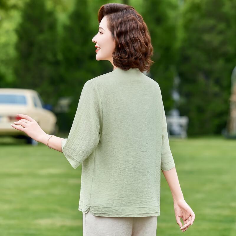 TUCANO Women's Petite High-End Summer 3/4 Sleeve Shirt & Set