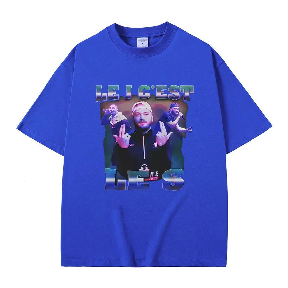 Jul French Rapper Le J Cest Les Graphic Tee Unisex Oversized Cotton Hip Hop Streetwear Cotton Women And Unisex TShirt