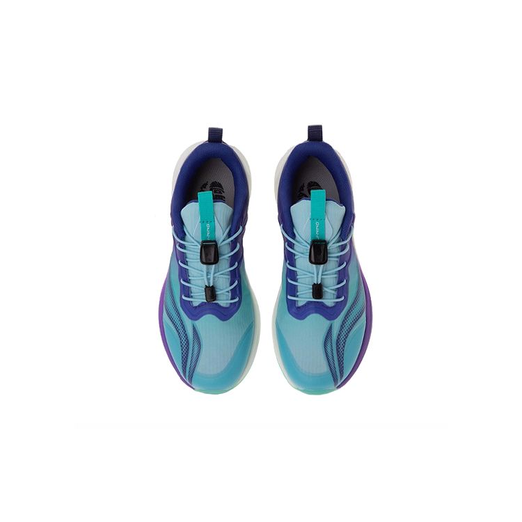 LiNing Shock Technology Shock Absorption Non-Slip Wear-Resistant Lightweight Breathable Low-Top Running Shoes Kids Running Shoes YKFR066-1