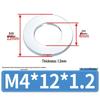 Extra Large Galvanized Metal Flat Washer (Sizes M1.6-M14)