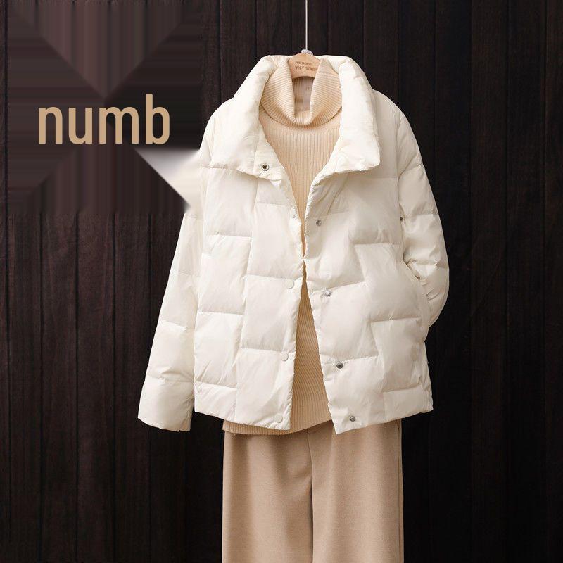 Women's Lightweight Ultra-Light Down Jacket - Short, Plus Size, Casual Trendy Outerwear for Autumn and Winter