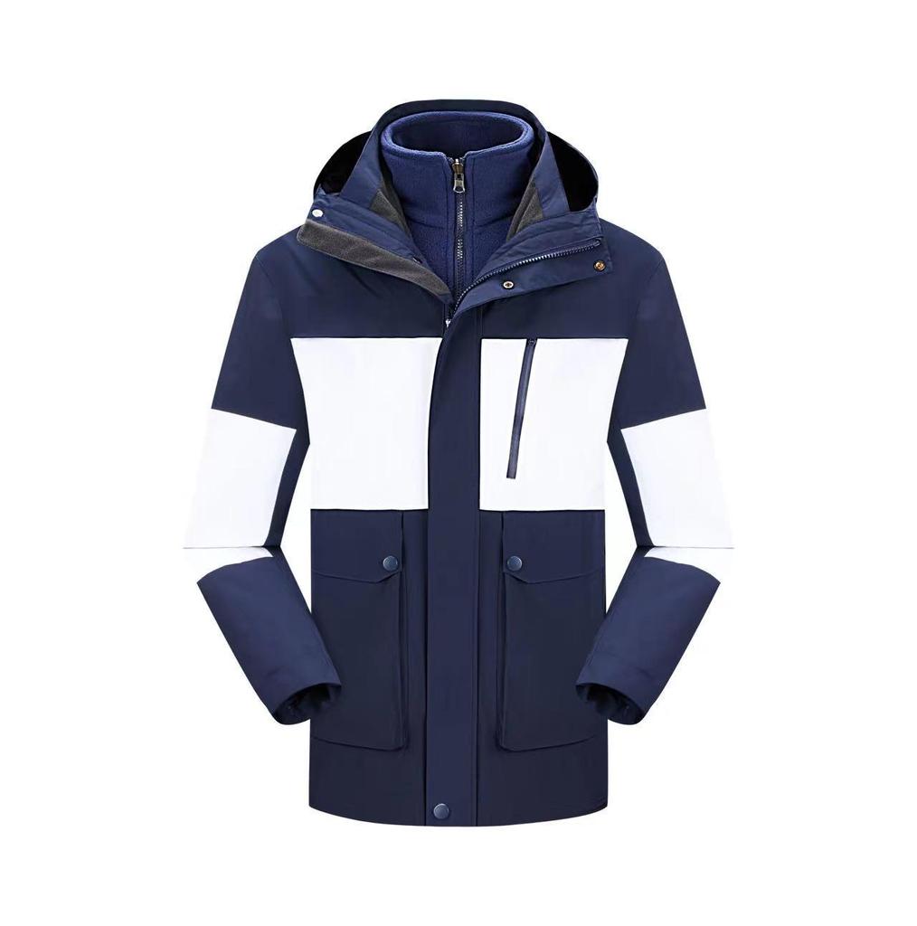 2025 Unisex Windproof & Waterproof 3-in-1 Outdoor Jacket with Detachable Liner