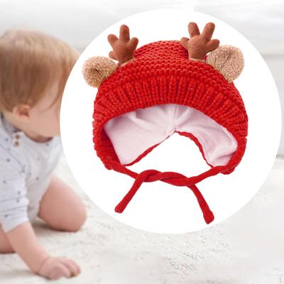 Gorro de Invierno para Bebé Gorro de Punto Acogedor para Bebés y Niños Pequeños