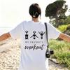 2026 Summer Women Tshirt Casual Funny Wine Favorite Workout Print T-Shirt Loose O-neck Tops for Wine Lover Gift Short Sleeve Tee
