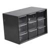 Boîte de Rangement pour Bijoux Mini Armoires à Débris Treillis Portable Petit Tiroir Grille de Tri Fournitures de Bureau de Bureau Couleur Aléatoire 1 pièce