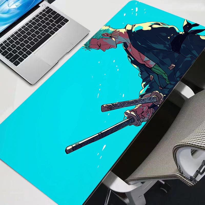 Mouse Pad Gaming One Piece Anime New Accessories Computer Keyboard Gamer Designed Specifically For esports Games Mousepad