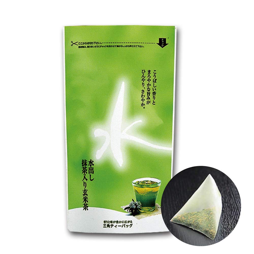 

Чай из обжаренного коричневого риса холодного заваривания Wacha Club префектуры Сидзуока с чайными пакетиками по 5 г Чайные пакетики Идеально для подарков Матча, (15 штук, 5 штук) - Конец года