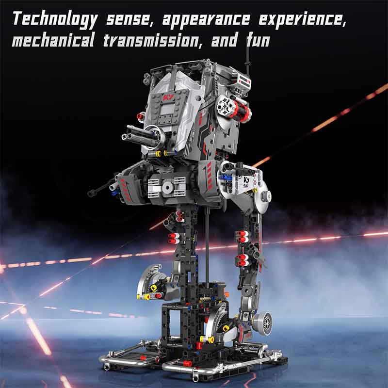 1223Pcs Creative Empire Military War Robot Model Diy Assembly Building Blocks Electric Children'S Puzzle Birthday Toy Gift