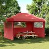 VidaXL Collapsible Pop-Up Party Tent with 3 Sidewalls, Tent, Awning Tent, Gazebo Awning, Tent 4004971