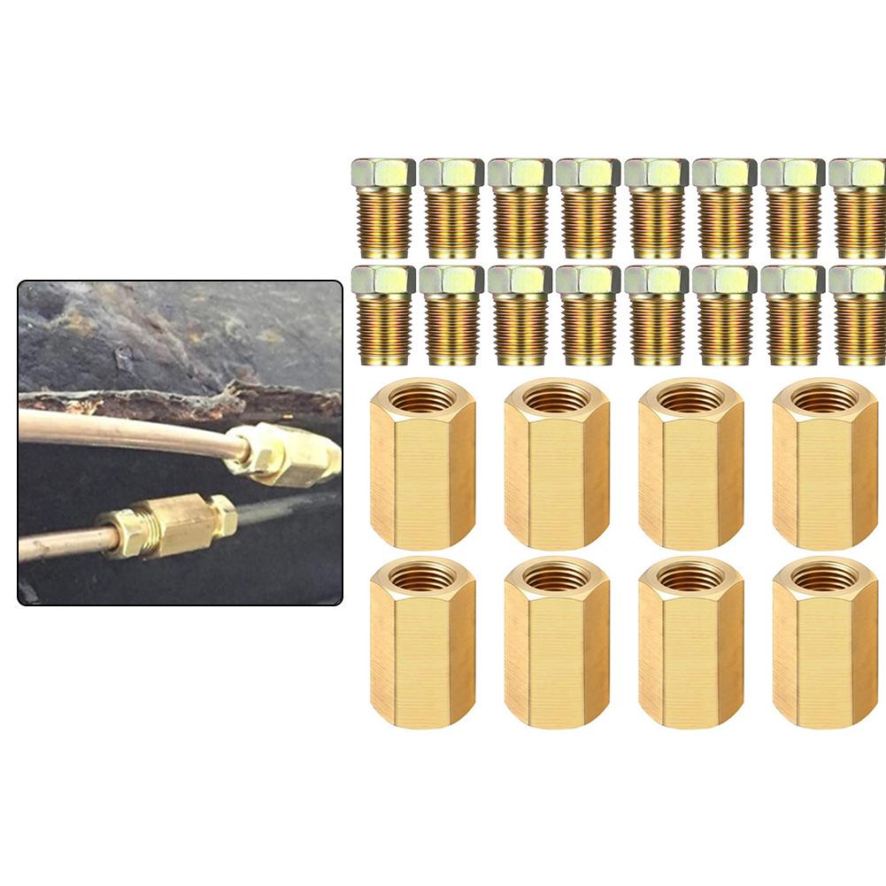 Sale Newest High Quality 3/16 Inch Brake Hose Fitting Kit For 3/16 Inch SAE Flared Brake Hoses Replacement Car Accessories