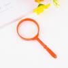 Plastic Mini Magnifying Glass Children's Toys Learning Education Handheld Magnifier Portable Loupe Reading Lens Kids Inspection