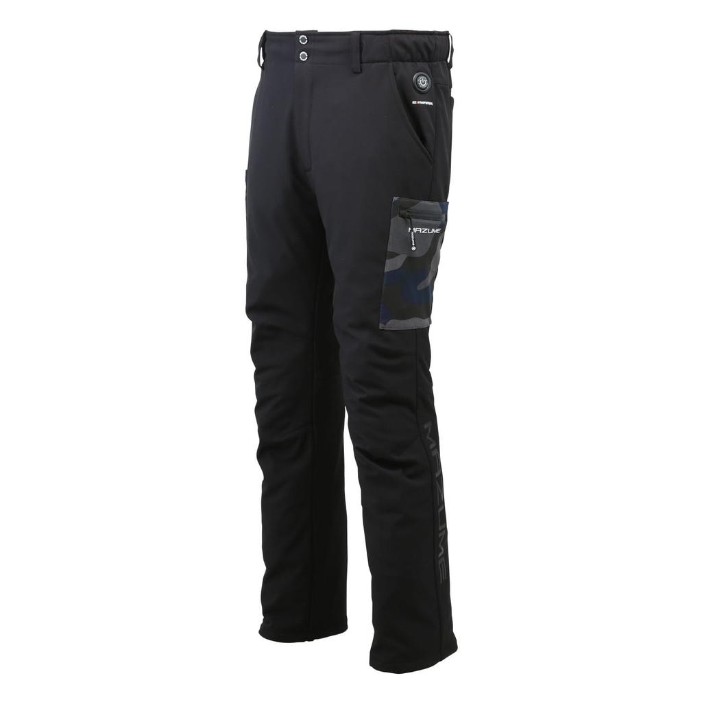 Mazume Casual Heater Wind Cut Size 3L MZFW-803 Pants, Black,