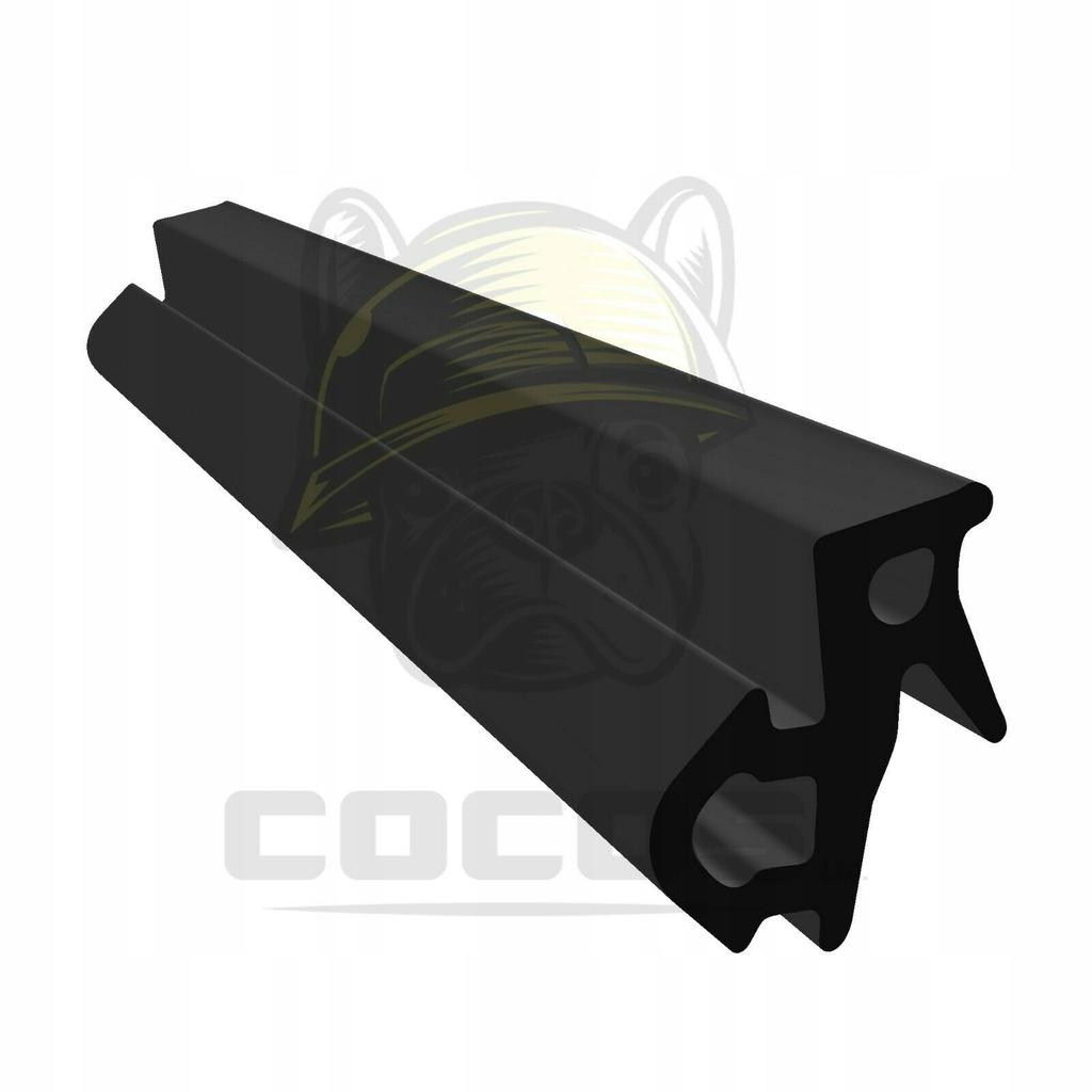 Seal for PVC windows S-1126 VEKA BLACK 1m