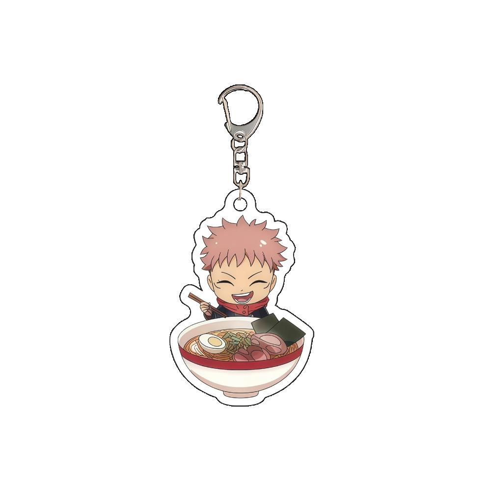 Acrylic Keychain For Anime Jujutsu Kaisen Fushiguro Megumi Okkotsu Yuta Choso Zenin Naoya Itadori Yuji Peripheral Pendant Gift