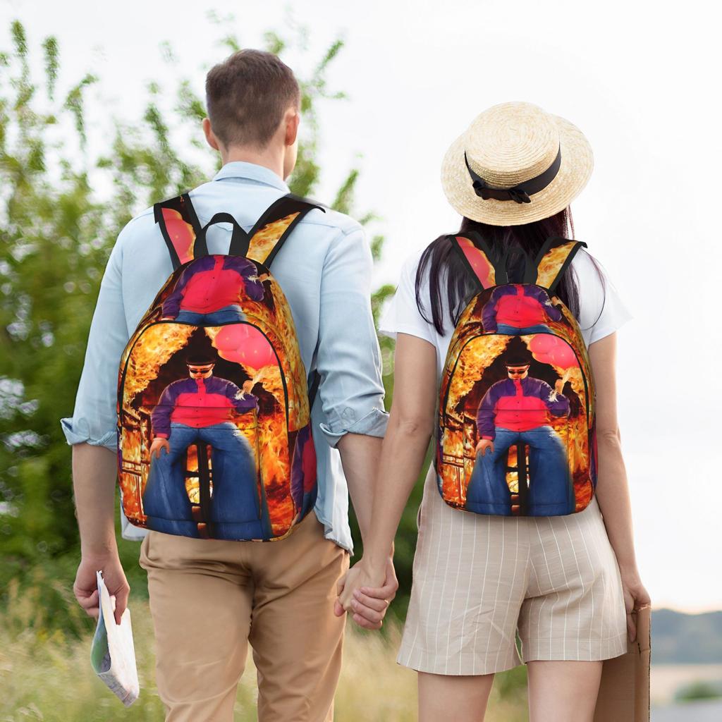 RIP Oliver Tree 1993-2026 Cool Backpack Outdoor Student Work Daypack for Men Women Laptop Shoulder Bag