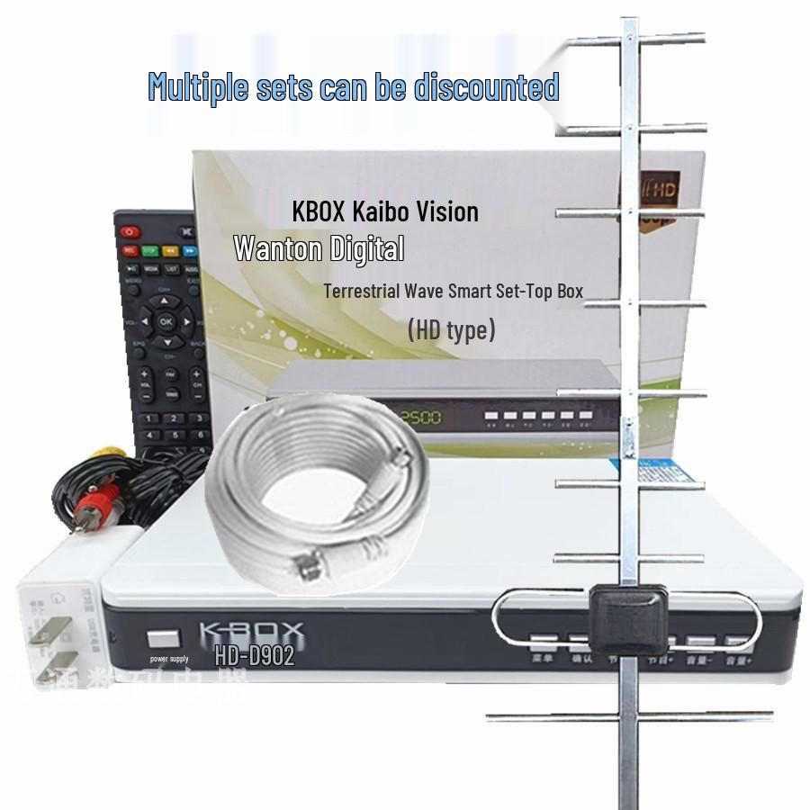 Kaibo HD Antenna Set-Top Box for Terrestrial Digital TV