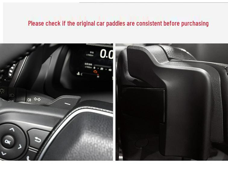 True Carbon Fiber Shift Paddles for 2019-20 Asian Dragon, Corolla, and RAV4