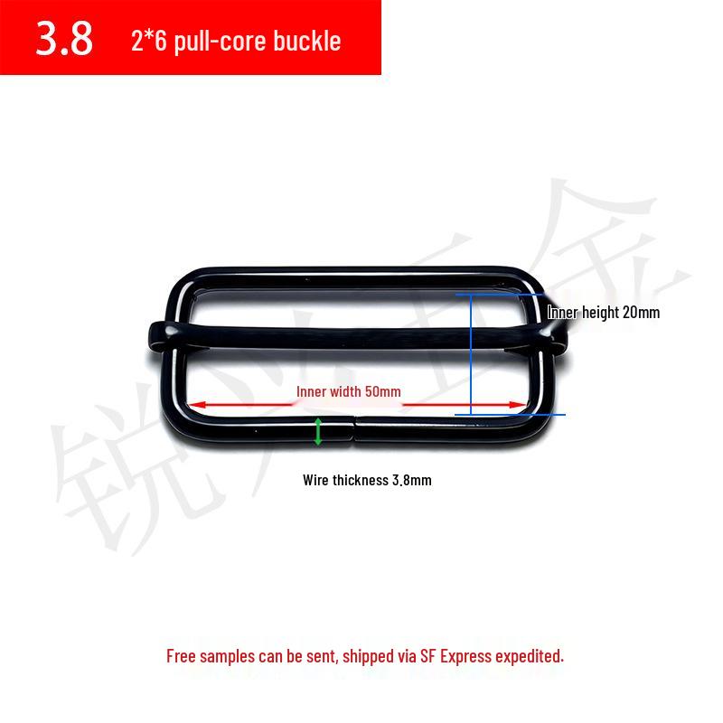 Adjustable Metal D-Ring Buckle Shoulder Strap Webbing for Luggage