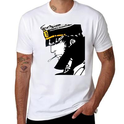 Corto Maltese - Iconic Figure T-Shirt T Shirts for Man Pack Cotton T Shirt for Man T-Shirt