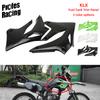 A Pair ABS Front Side Cover For Kawasaki KLX250 KLX300 1993 - 2007 KLX 250 300 Fuel Tank Body Plate Guard Side Fairing Cowl