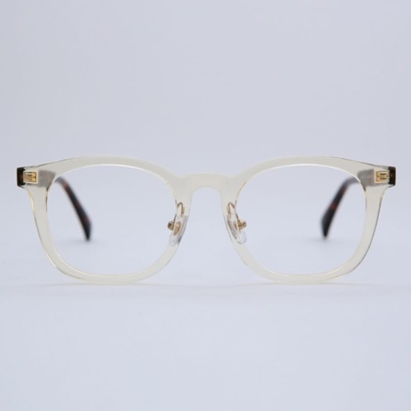 Oddeyewear ALI GLASSES YELLOW CLEAR