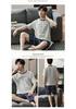 Men's Short-Sleeve Cartoon Pajama Set with Shorts