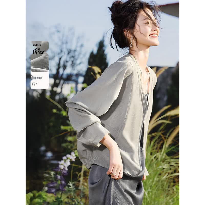XWI Women s Batwing Lyocell Thin Cardigan XL