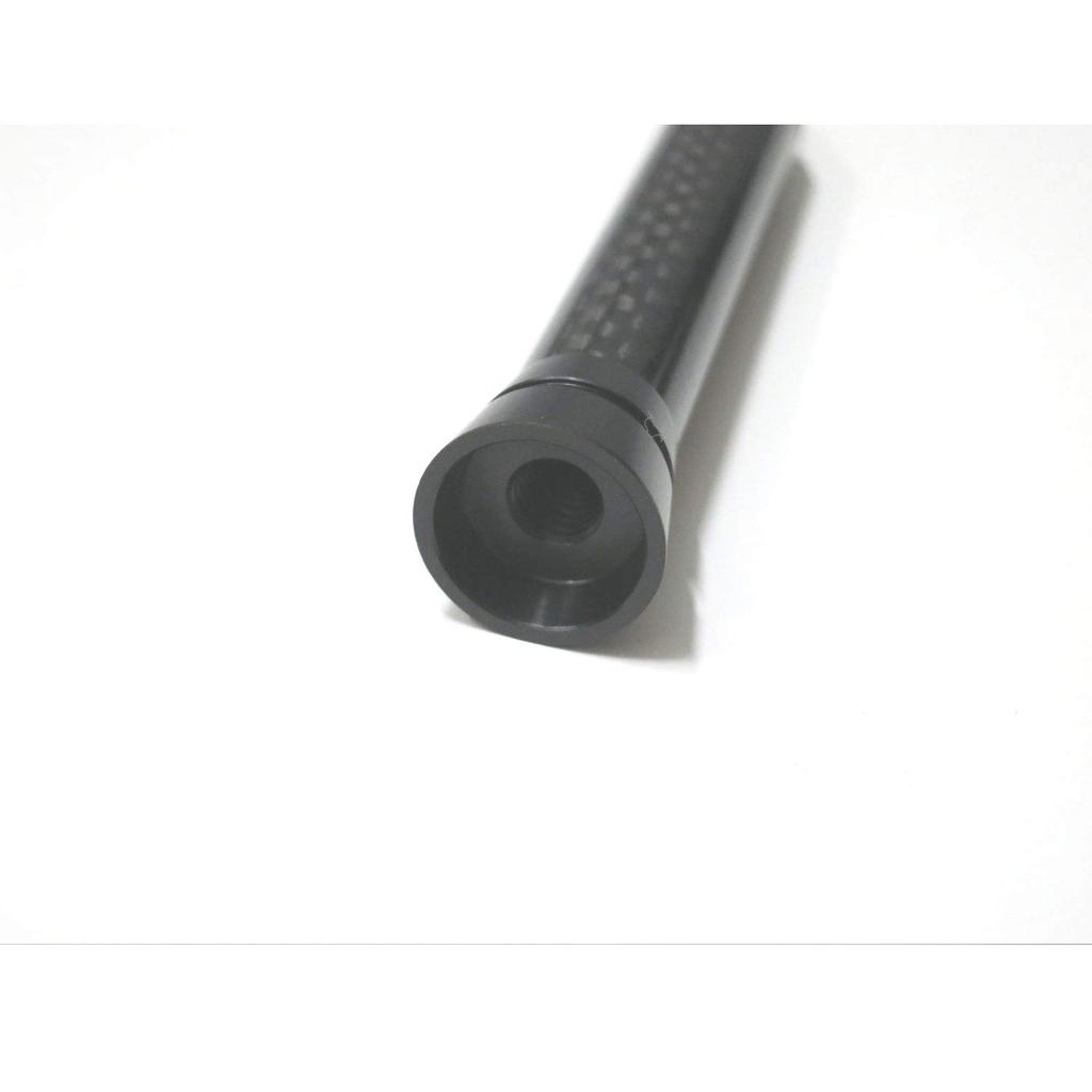 Short Antenna Real Carbon Extension Type Anodized Black Toyota Sienta Dice NCP85G 11/5- DRATCBBE-T030