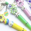 Creatieve Schrijftools voor Kinderen Kralen Balpen Set, DIY Paasknutselpakket, met Kleurrijke Unieke Cadeau Studenten Konijn En Ei Kralen Decoratie,