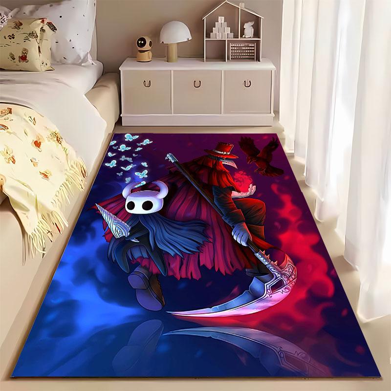 Fantasy Warrior and Masked Knight Suitable As a Non-slip Mat for the Living Room or Bedroom Sofa