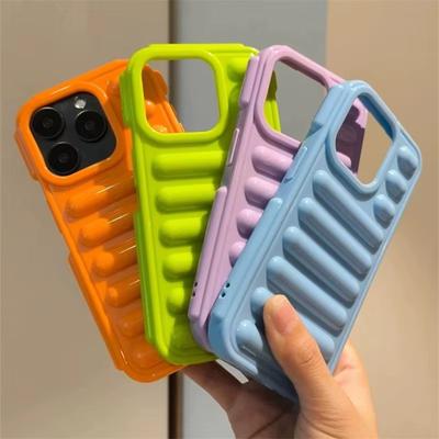 Etui na telefon Creative Armor Fluorescencyjne do iPhone'a 16 15 14 13 12 11 Pro Max Plus Proste Jednolity Kolor Obudowa Odporna na Wstrząsy Miękka Skorupa