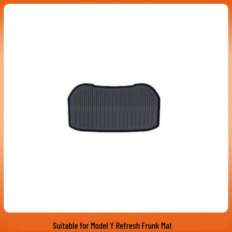 Tesla Model 3/Y Front & Rear Waterproof Trunk Mats - Original TPE Texture Accessories