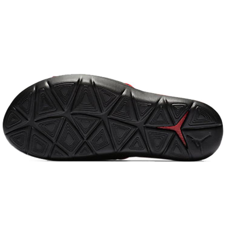 New JORDAN Hydro 7 Red Burst Crack Slippers Gs BQ6291-600