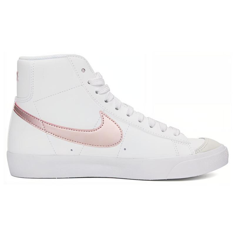 Nike Blazer Mid 77 GS White Pink Glaze Sneakers DA4086-105