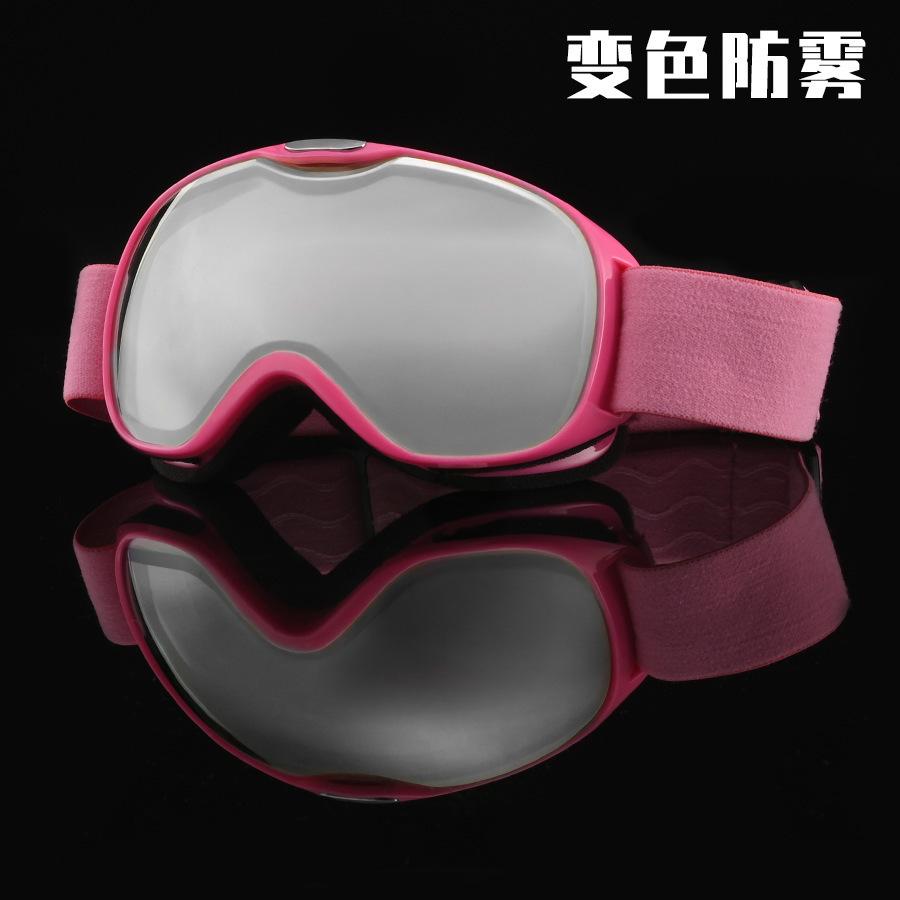 New children's double-layer anti-fog sports ski goggles, outdoor protective eyewear, compatible with prescription glasses