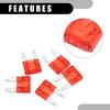 Partuto Set de 5 Mini 10AMP APM/ATM Siguranță Universală pentru Mașină Stil Siguranță Scurtă
