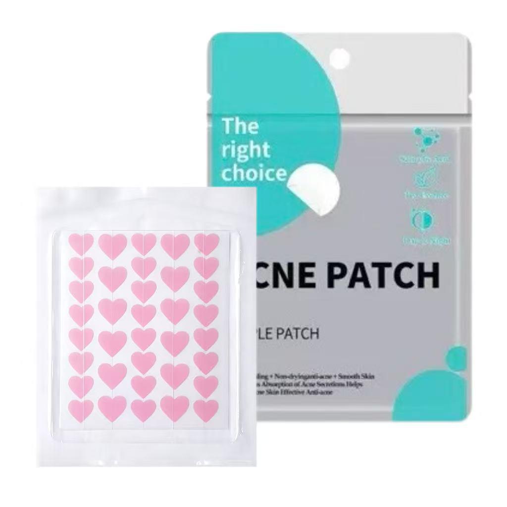Official Star Acne Patches - 40 Clear, Invisible Hydrocolloid Patches for Pimple Absorption