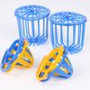 3Pcs Birds Feeder Basket Easy Fill Parrot Feeder Fruit Vegetable Holder Basket Perch Stand for Birdcages Pet Feeding