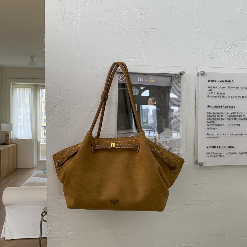 Tote bag women s large capacity 2025 new bag women s shoulder bag high-end texture retro work commuter women s bag