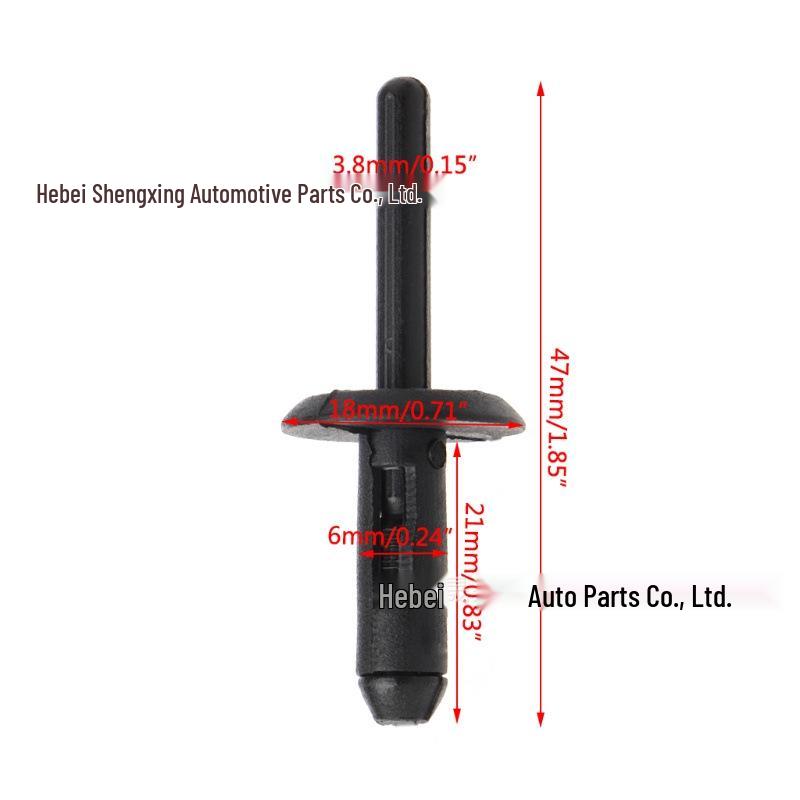 Chrysler Grand Cherokee, Ford, Mercedes-Benz Mudguard Bumper Rivet Clip 34201631