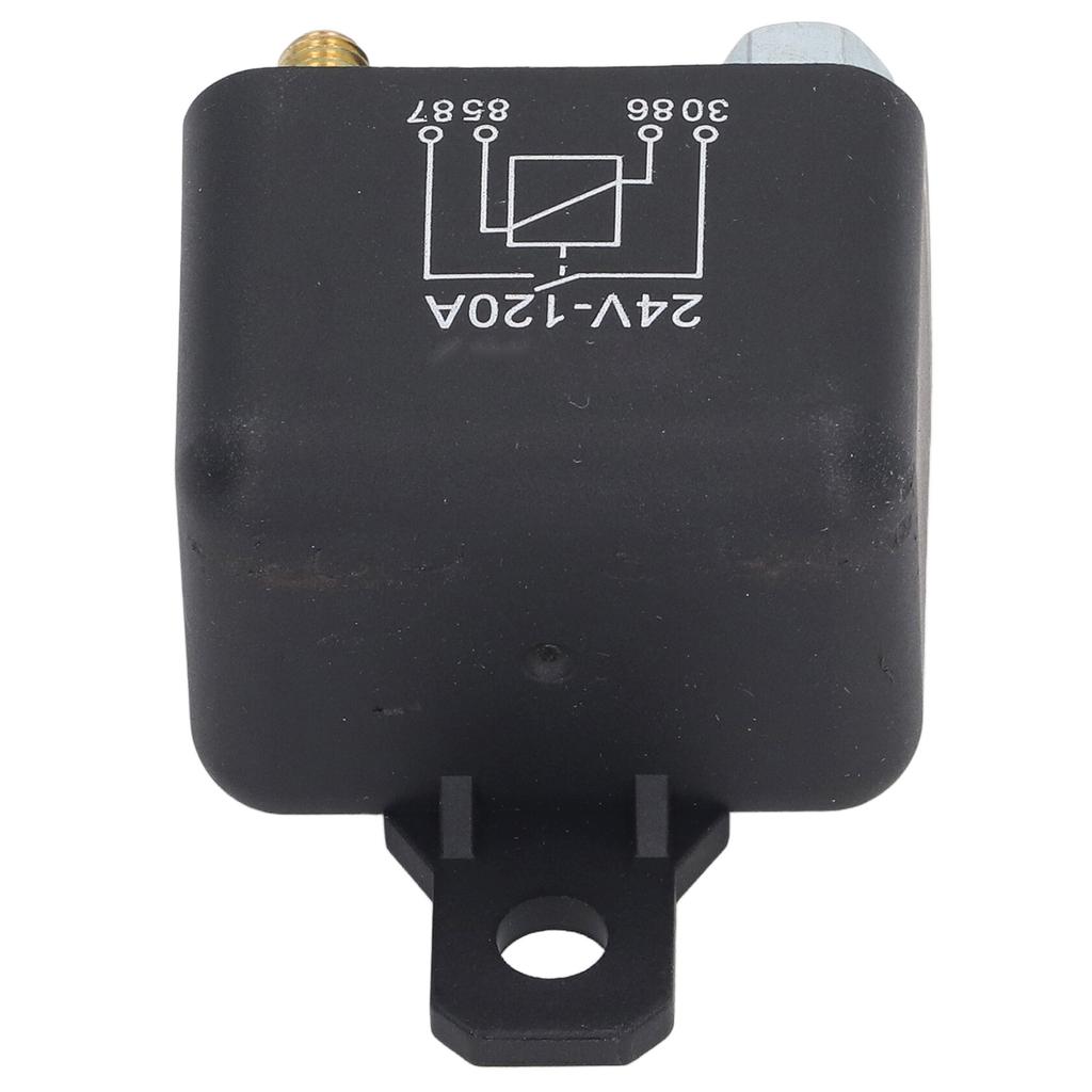 Starter Solenoid Relay Brass Coil Quick Motor Start Strong Power 4 Pin Car Starter Relay 120A 24V